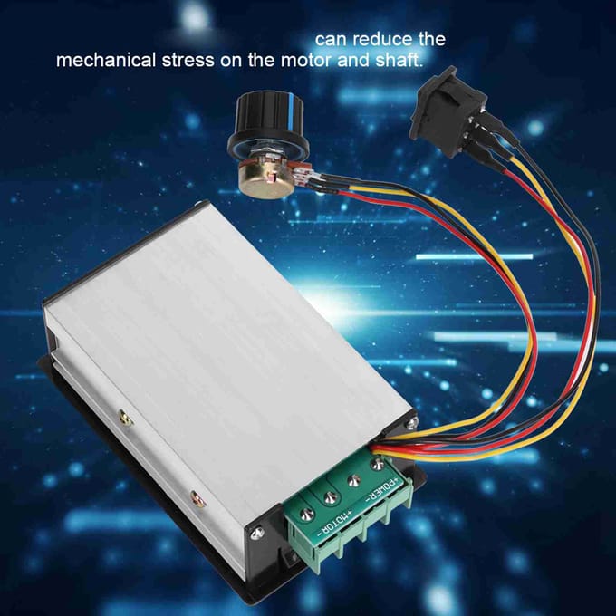 15A Gelijkstroom Motor Snelheidsregelaar 6V 12V 24V 36V 48V Digitale Display Regulator Controller