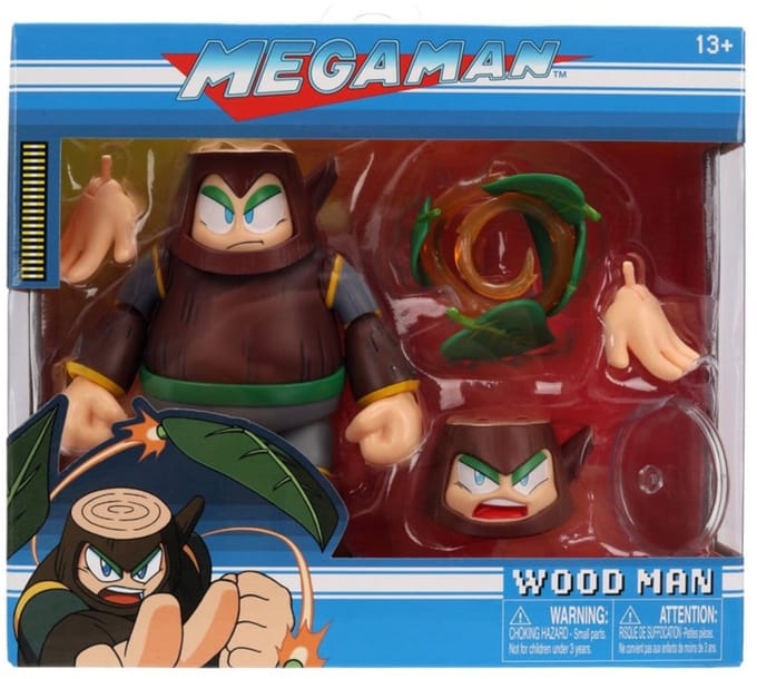 Jada Toys Mega Man Action Figure Wood Man 11 cm Action Figuur