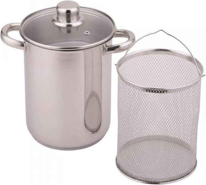 Baumalu Aspergekoker - Ø 16cm - 4L - Rvs