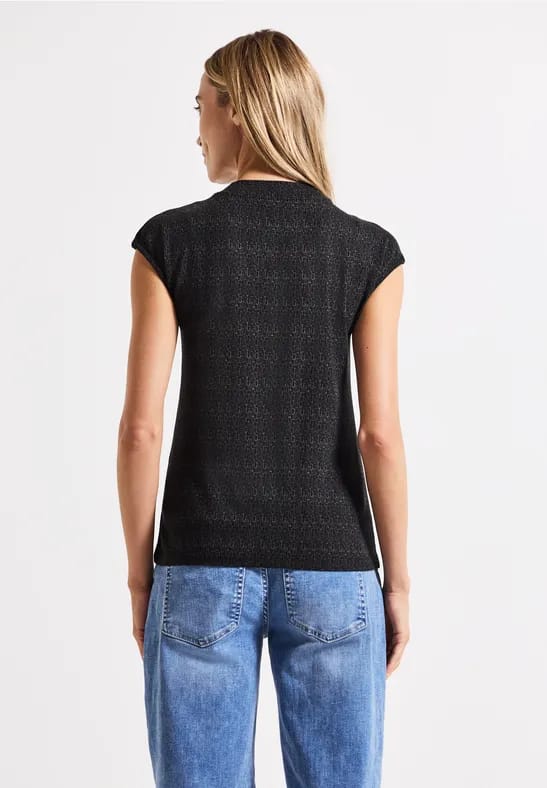 Basic shirt met col