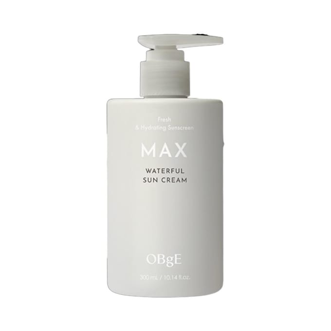 OBGE Max Waterfull Zonnebrandcrème Dagelijkse Bescherming 300ml