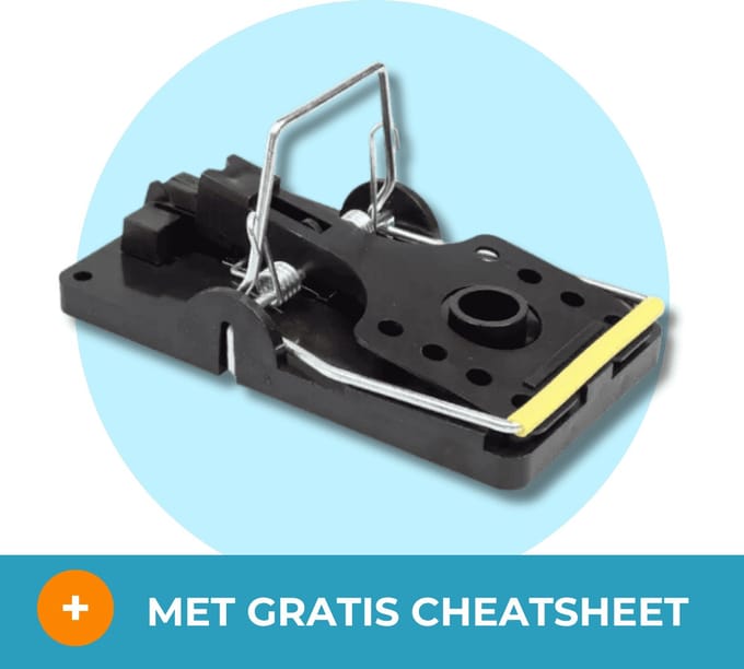 Unpest rattenval/rattenklem - Effectieve Rattenval