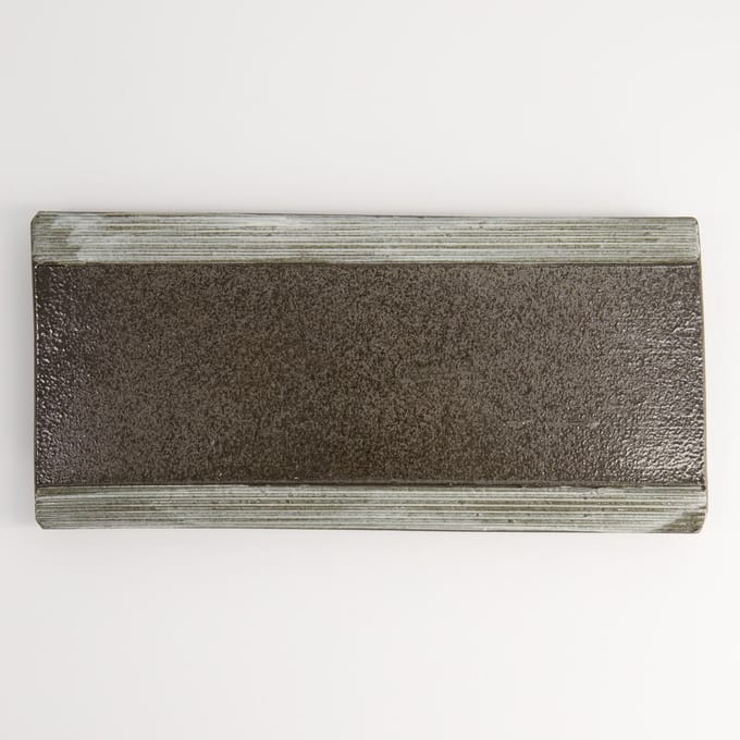Tokyo Design Studio - Mino Craft Rechthoekig Bord - Grijs - 26 x 12 cm