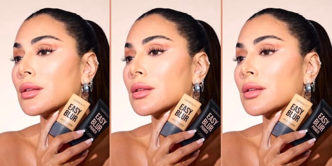 Huda Beauty - Easy Blur Natural Airbrush Foundation 120 COOL - Vanilla