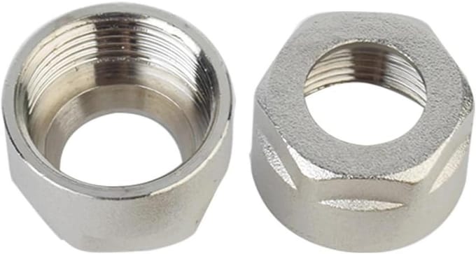 Thermostaatventiel Hoek 1/2" met Schroefverbinding voor Radiator Aansluiting
