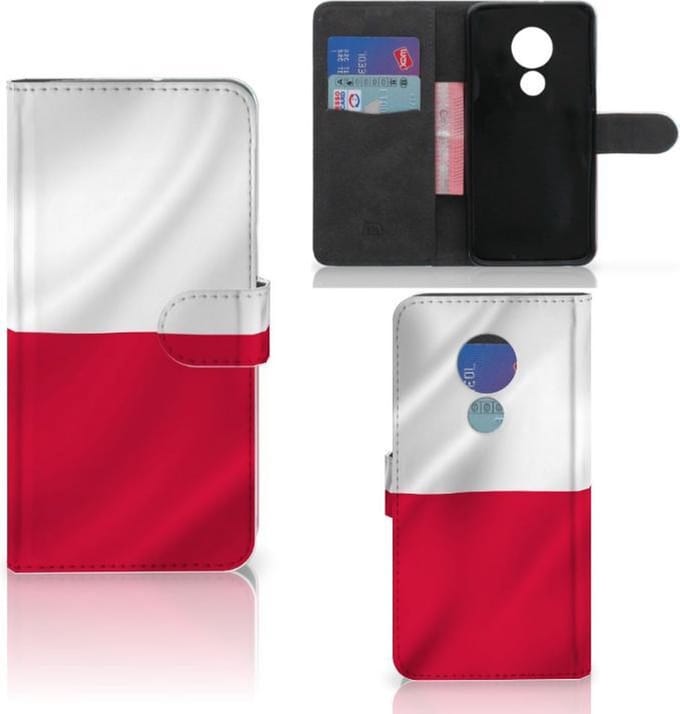 Motorola Moto G7 Power Bookstyle Case Polen