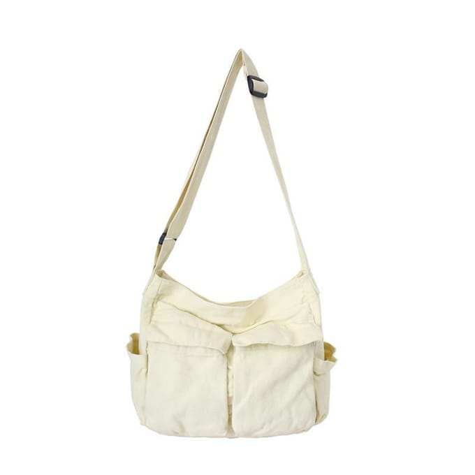 Werkkleding Canvas Schoudertas Grote Capaciteit Retro Messenger Tas Nieuwe Student Klas Messenger Tas