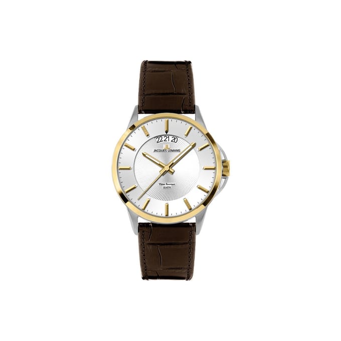 Jacques Lemans - Horloge - Bruin