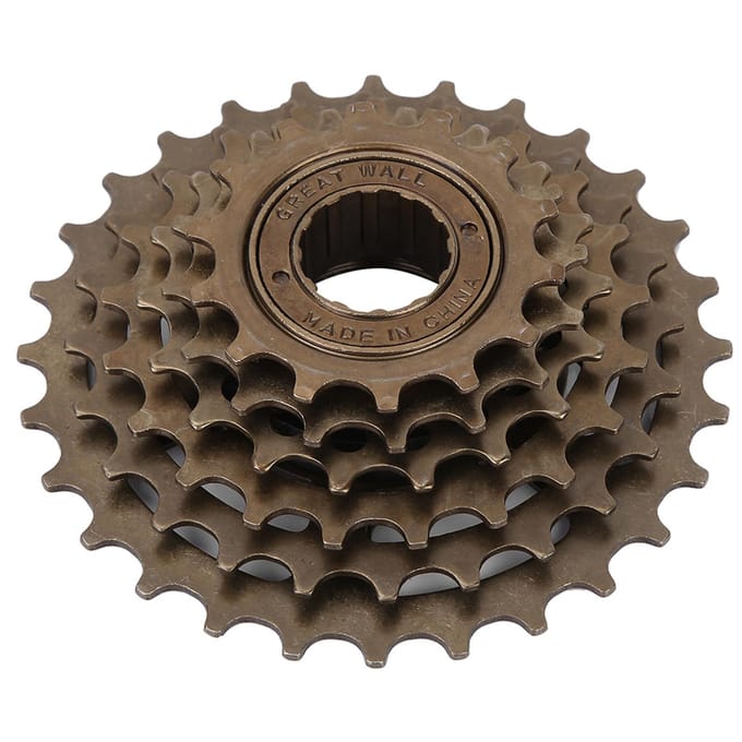 Fiets Vrijloop Cassette Tandwiel 6 Snelheden 14T 28T Mountainbike Vervangingsaccessoire wit