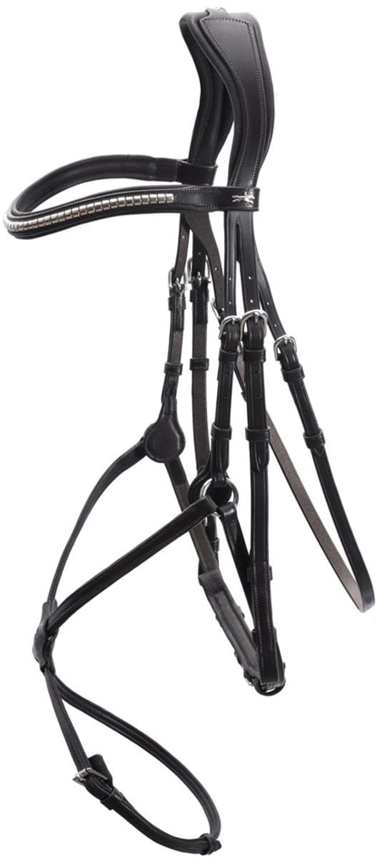 Schockemöhle Rio Select Hoofdstel Full - Zwart/Zilver
