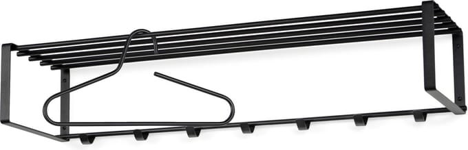 Spinder Design kapstok Rex 2 XL (100 Cm) - Zwart - 7 haken - Staal