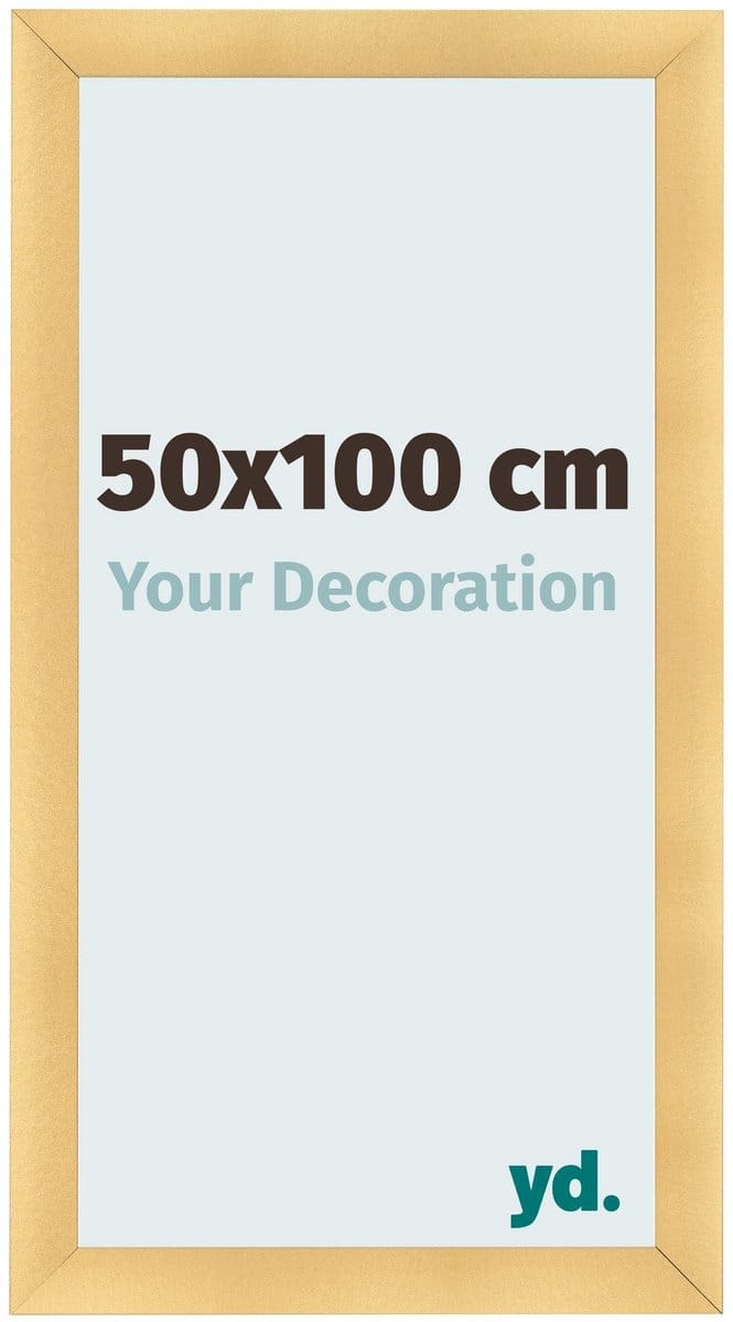 Your Decoration - Fotolijst 50x100 cm - MDF - Goud Mat - Pisa