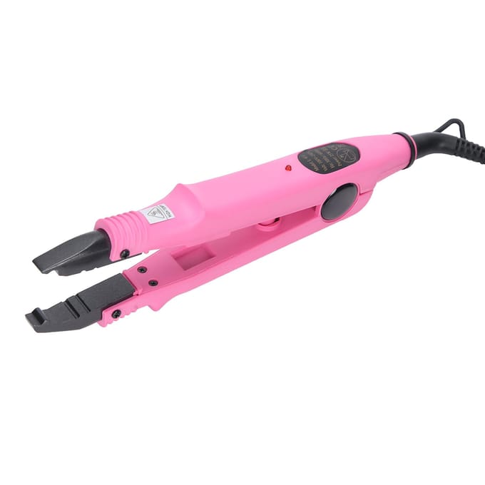Professionele Haarverlengingsijzer Huishoudelijke Haarconnector Stylingtool Roze pink