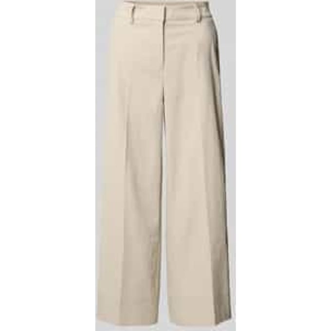 Stoffen broek met steekzakken model 'CARA'