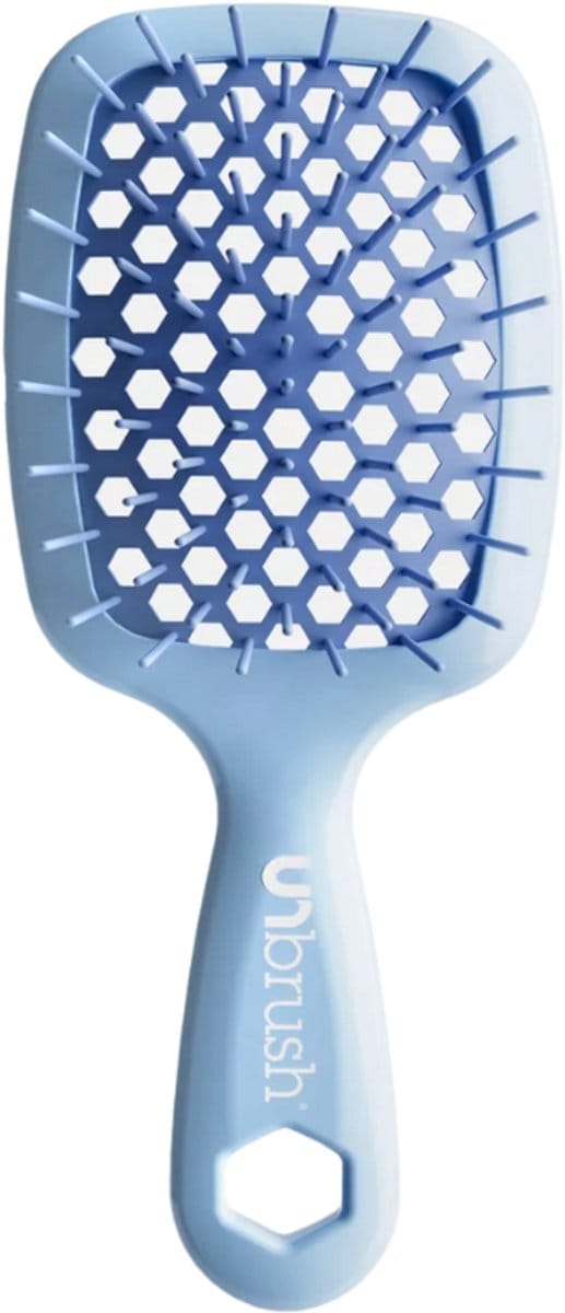 UNbrush Detangling Hair Brush Mini Pastel - Periwinkle
