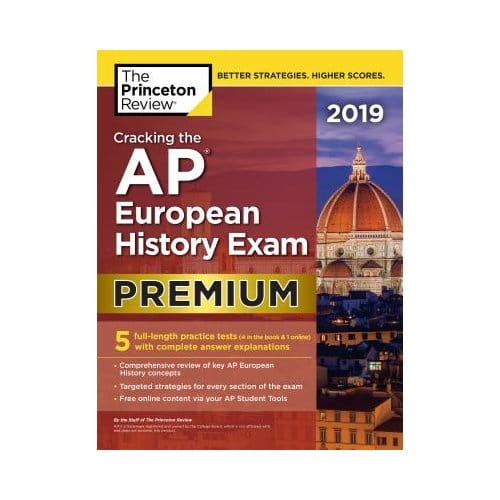 Cracking The Ap European History Exam 2019 - Princeton Review