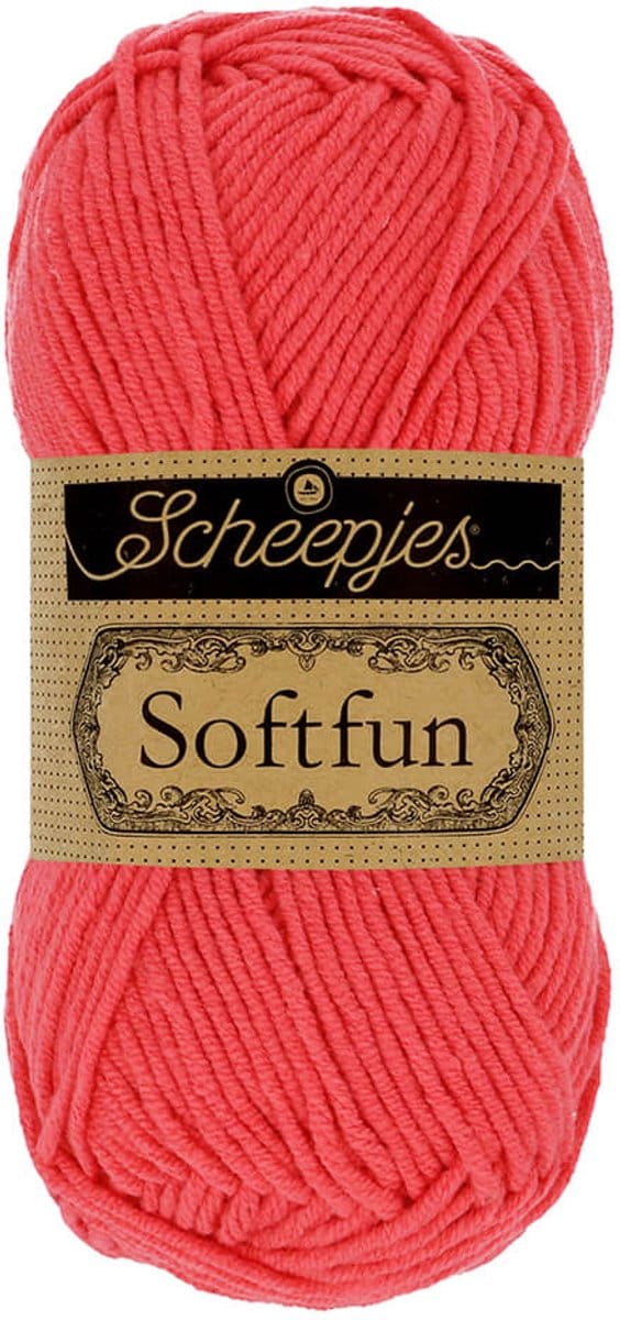 Scheepjes Softfun 50g - 2607 Coral