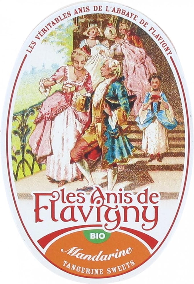Anis de Flavigny Anijs mandarijn 50 pastilles