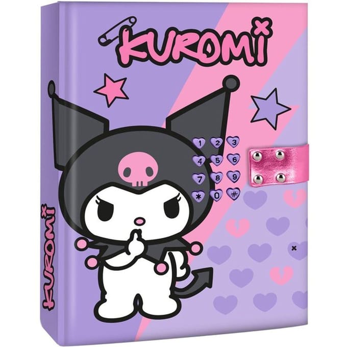 Agenda secret - KIDS LICENSING - KUROMI - Avec code - Des 5 ans