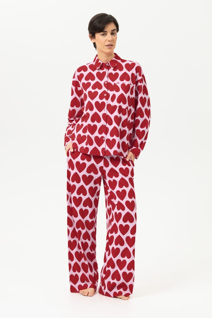 Lange broek Serie Sugar Hearts Red Carpet