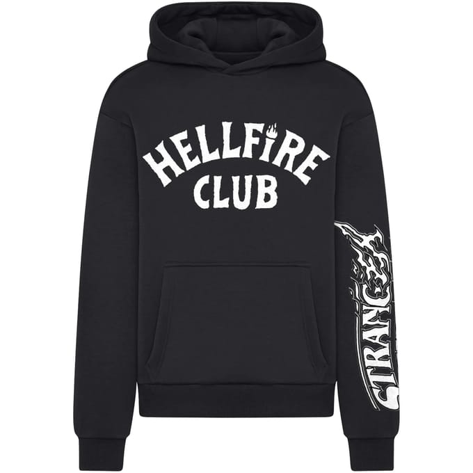 Hoodie Merchcode Stranger Things Hellfire Club Fluffy