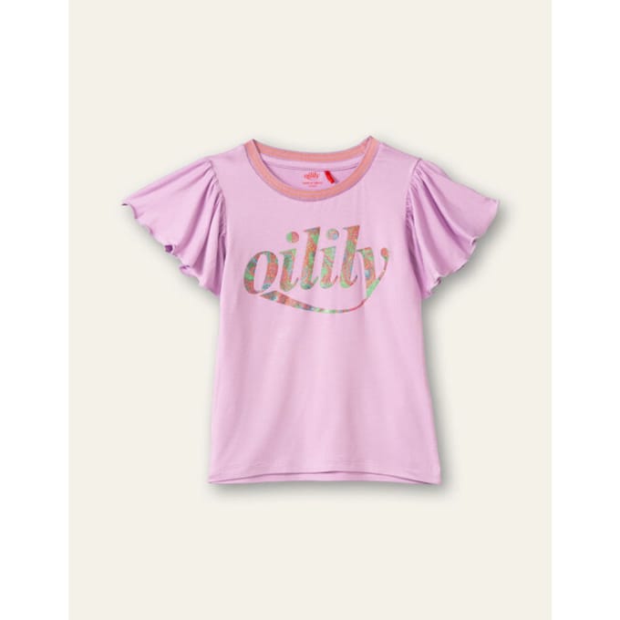 Oilily Tjancy - T-shirt - Meisjes - Paars - 110/5yr