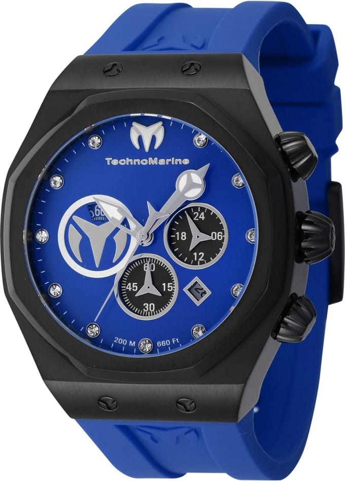 TechnoMarine Reef TM-523001 Herenhorloge - Quartz Uurwerk - 45 mm