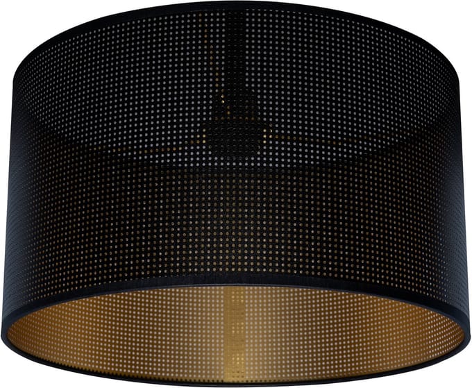 Uniqq lampenkap geperforeerd kunststof Ø 30 cm - 20 cm hoog