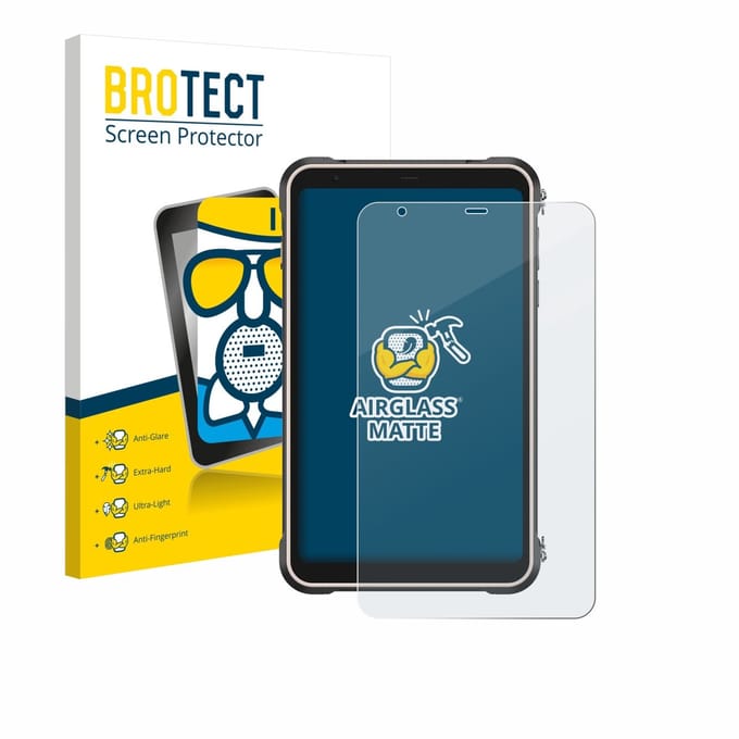 BROTECT - Screenprotector voor Ulefone RugKing Pad Pro - Folie Beschermfolie Beschermglas matte