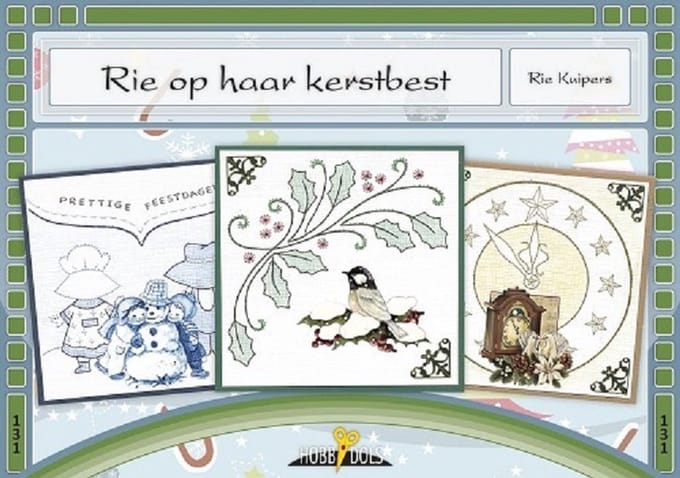 Hobbydols - No. 131 - Rie op haar kerstbest