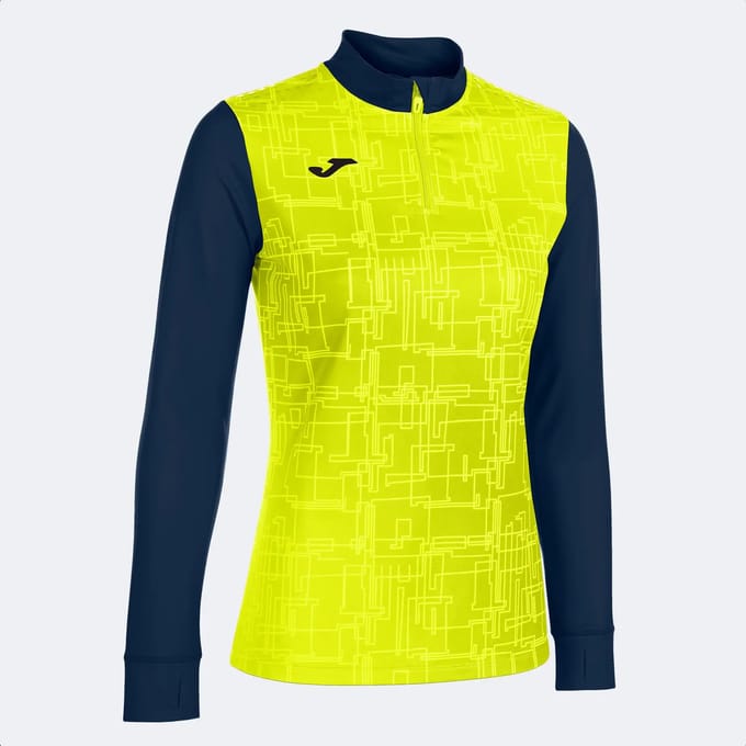 Joma Elite Viii Sweatshirt Geel,Blauw S Vrouw