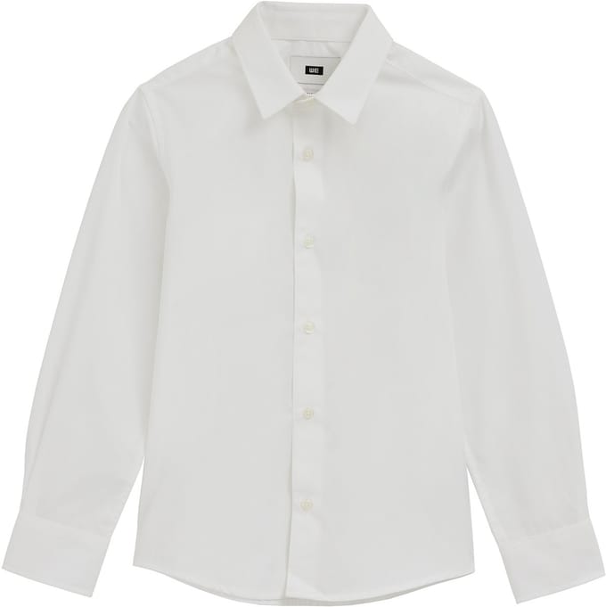 WE Fashion Jongens easy-care regular fit overhemd