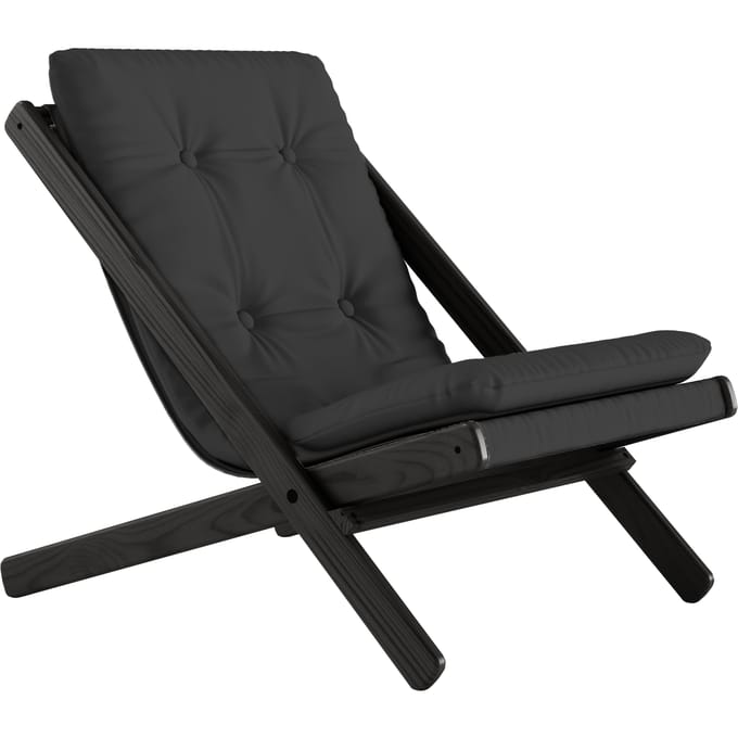 Karup Boogie klapstoel - 734 Dark Grey - 202 black lacquered