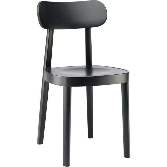 Thonet - 118 M Stoel - Beuken zwart gebeitst