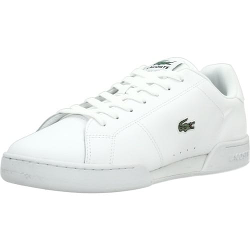 Lacoste CARNABY CUP 125 2 SMA WHT/WHT Heren Sneakers - wit