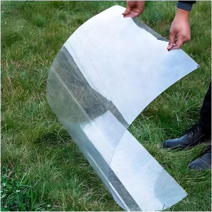 Dakpanelen - Polycarbonaat Platen - Terrassen Overkappen - UV Bestendig - 0.8 x 4 m - Transparant