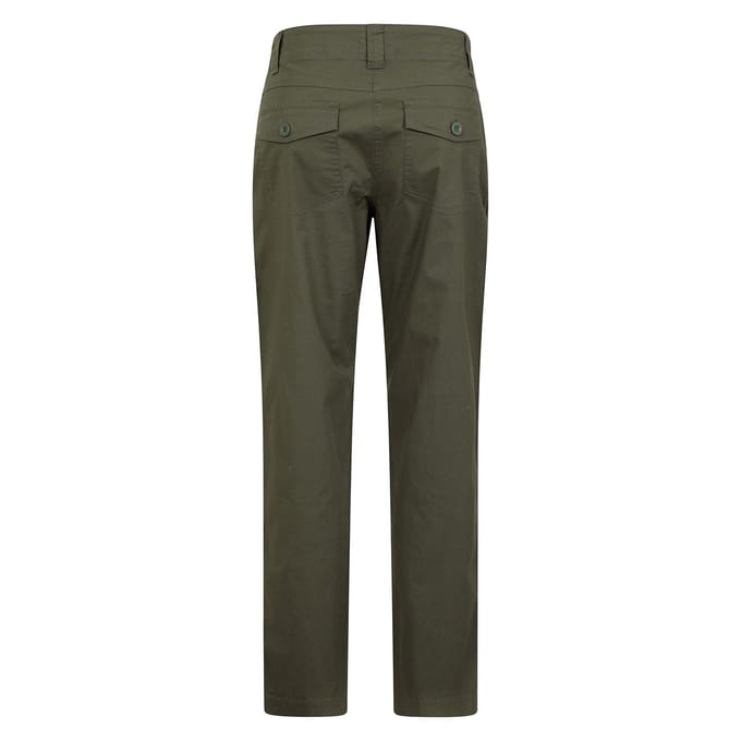 Mountain Warehouse Dames/Dames Coastal Stretch Reguliere Broek (Kaki Groen)