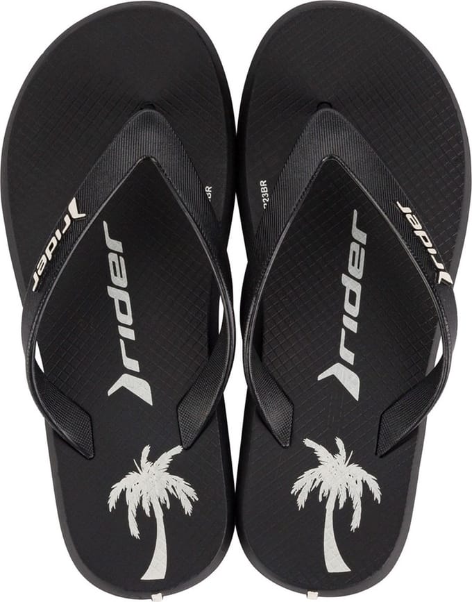 Rider - Slippers Rider style - Black - Maat 33