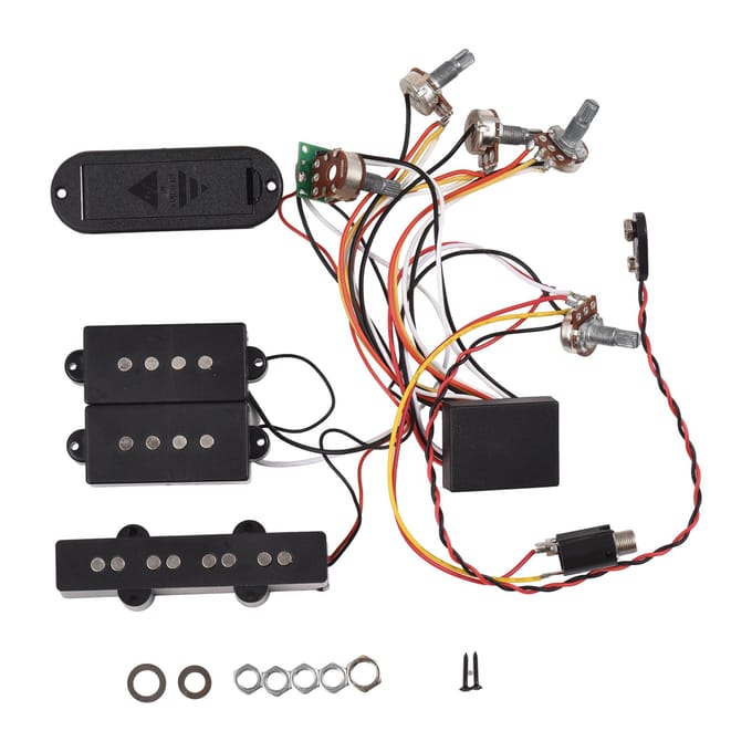 Elektrische gitaar basversterkercircuit + JP pick-up instrumentaccessoires elektrische gitaar zwart
