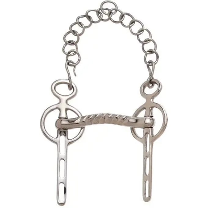 Bit met riemketting voor paard Sefton Liverpool
