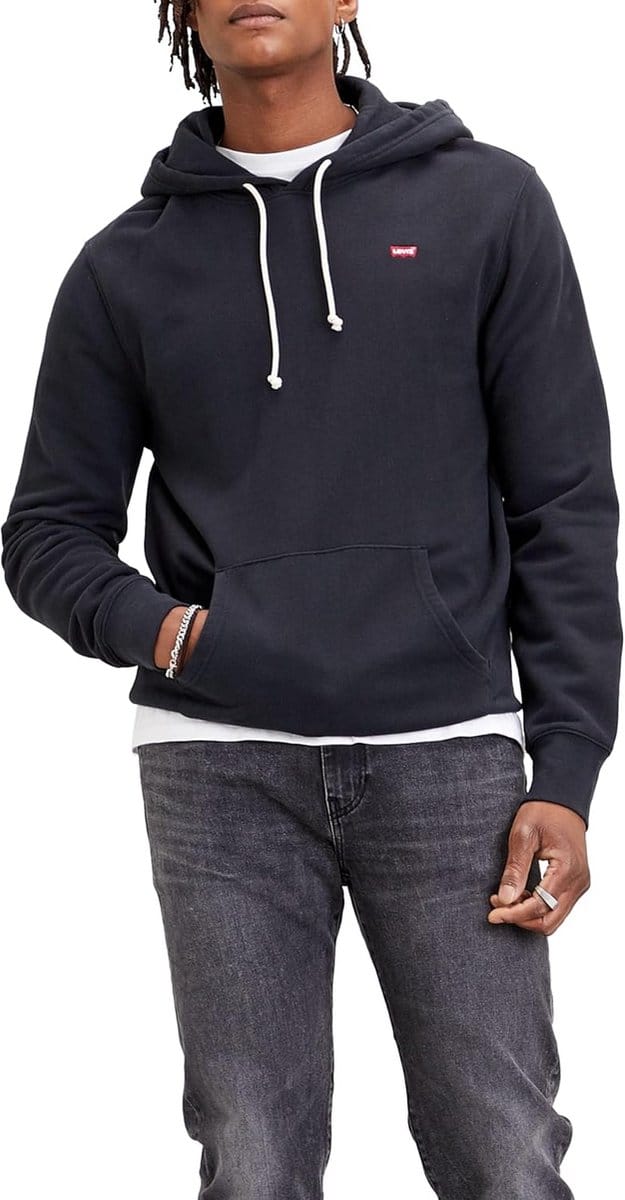 Heren Sweater met Capuchon Katoen Comfortabel Beige