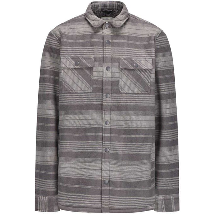 SoulCal Heren geruite polyester jas (Grijs)