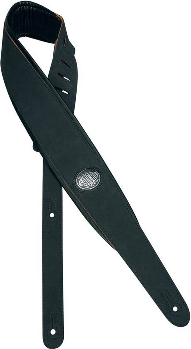 Gitaarband - Gaucho GST-314-BK - Padded Series - Zwart