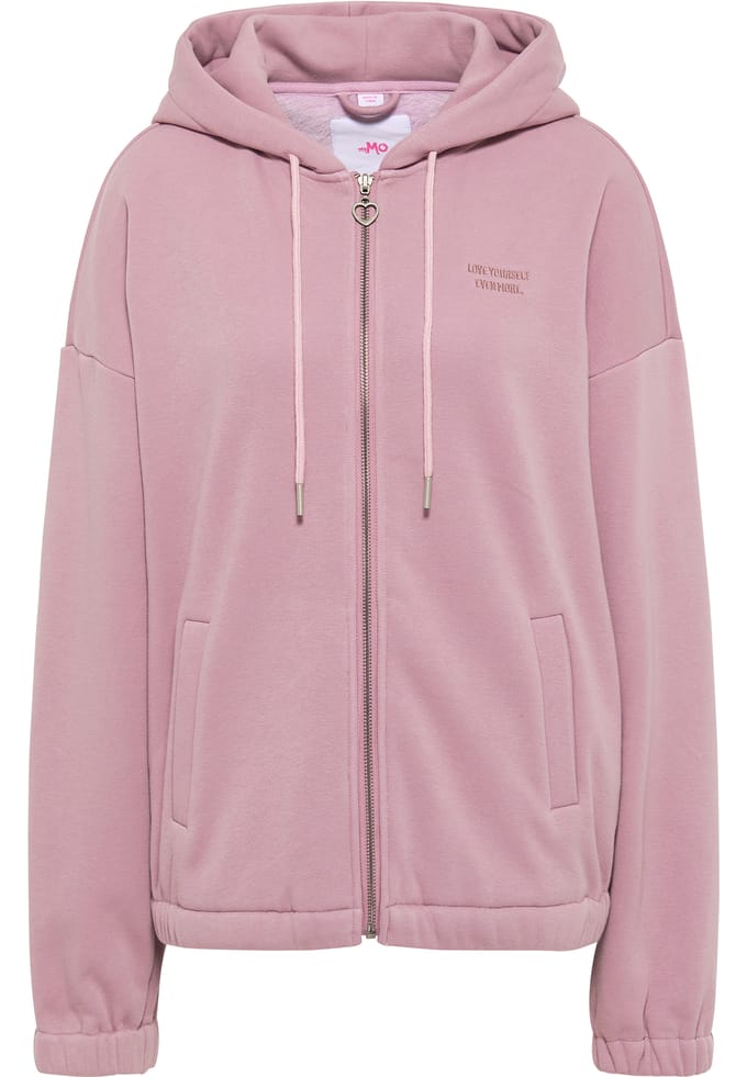 myMo sweatjack met capuchon blonda