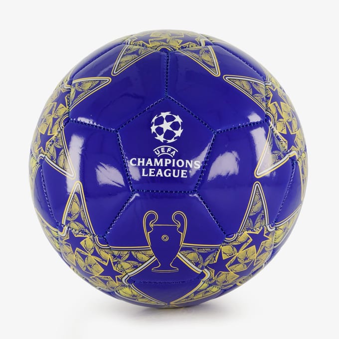 UEFA Champions League voetbal blauw goud