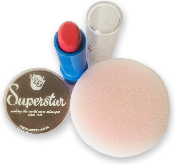 Professioneel Schmink Set Piet Superstar bruin