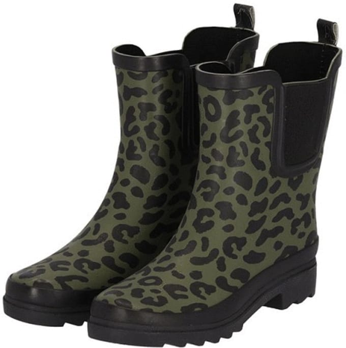 XQ Footwear Regenlaarzen groen Rubber - Maat 42