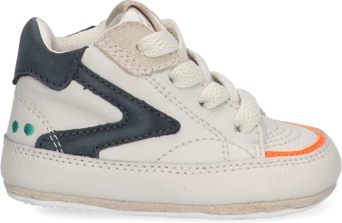 Zack Zacht Babysneakertjes Jongens Beige Blauw