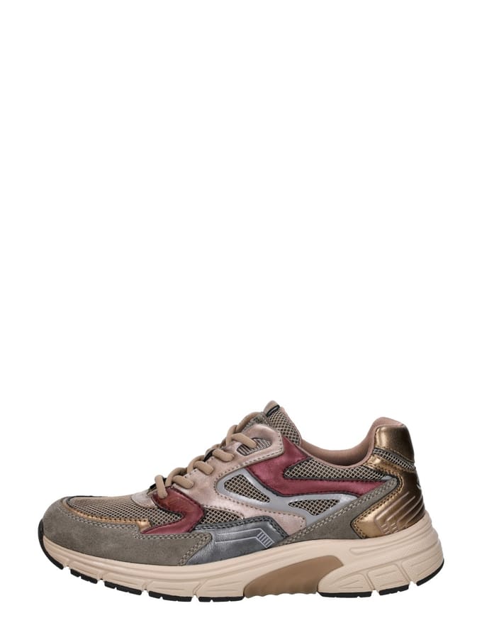 Gabor Rollingsoft Sneakers - Dames - Taupe - Maat:37½