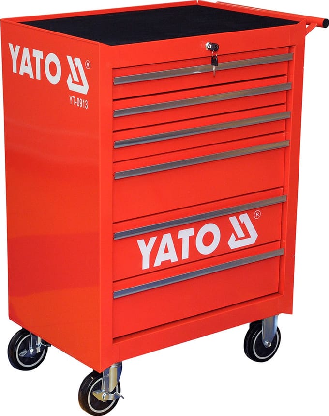YATO Gereedschapswagen met 6 lades